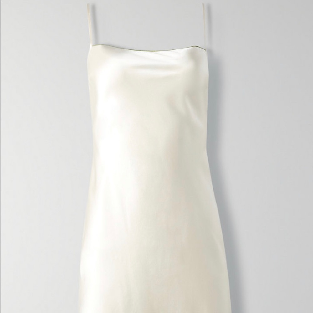 Sinead Ivory Silk Slip Dress